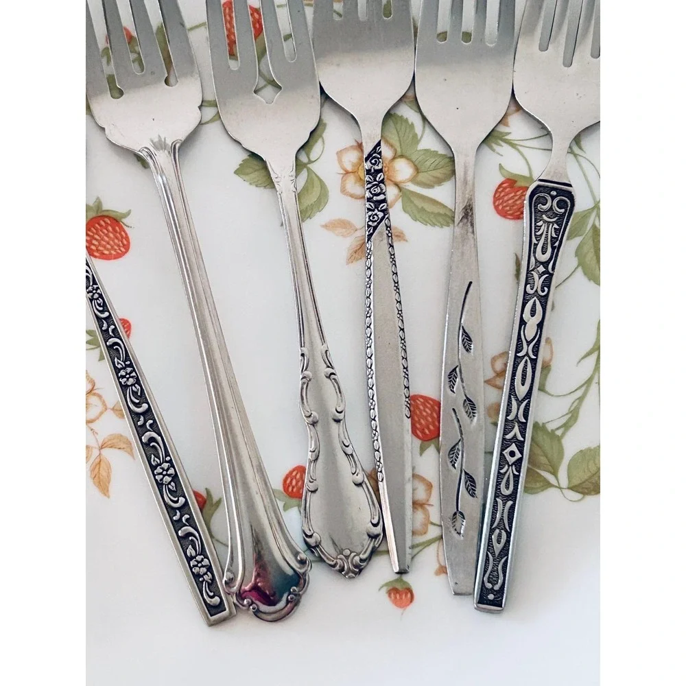 Vintage Mismatched Flatware Sets—Service for 6 (30 pieces)